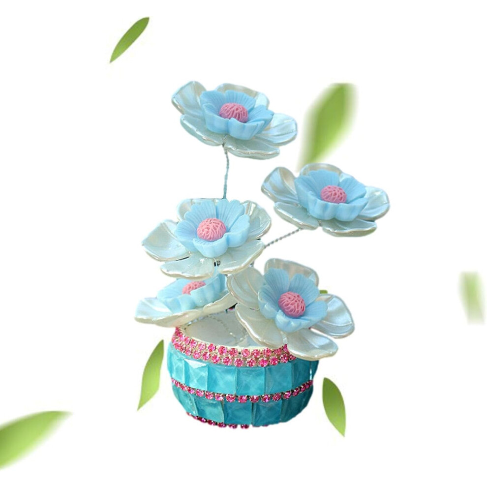 Car Flower Air Freshener,Decorative Flower Car Aromatherapy - Air Freshener Car Decoration, Dash Board Fragrance Diffuser For SUVs And Trucks