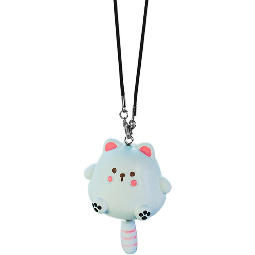 (D) Cat Pendant for Car - Rearview Kitten Charm Ornament,Cute Car Rearview Hangable Accessories, Lucky Cat Pendant Car Interior Rear View Decoration