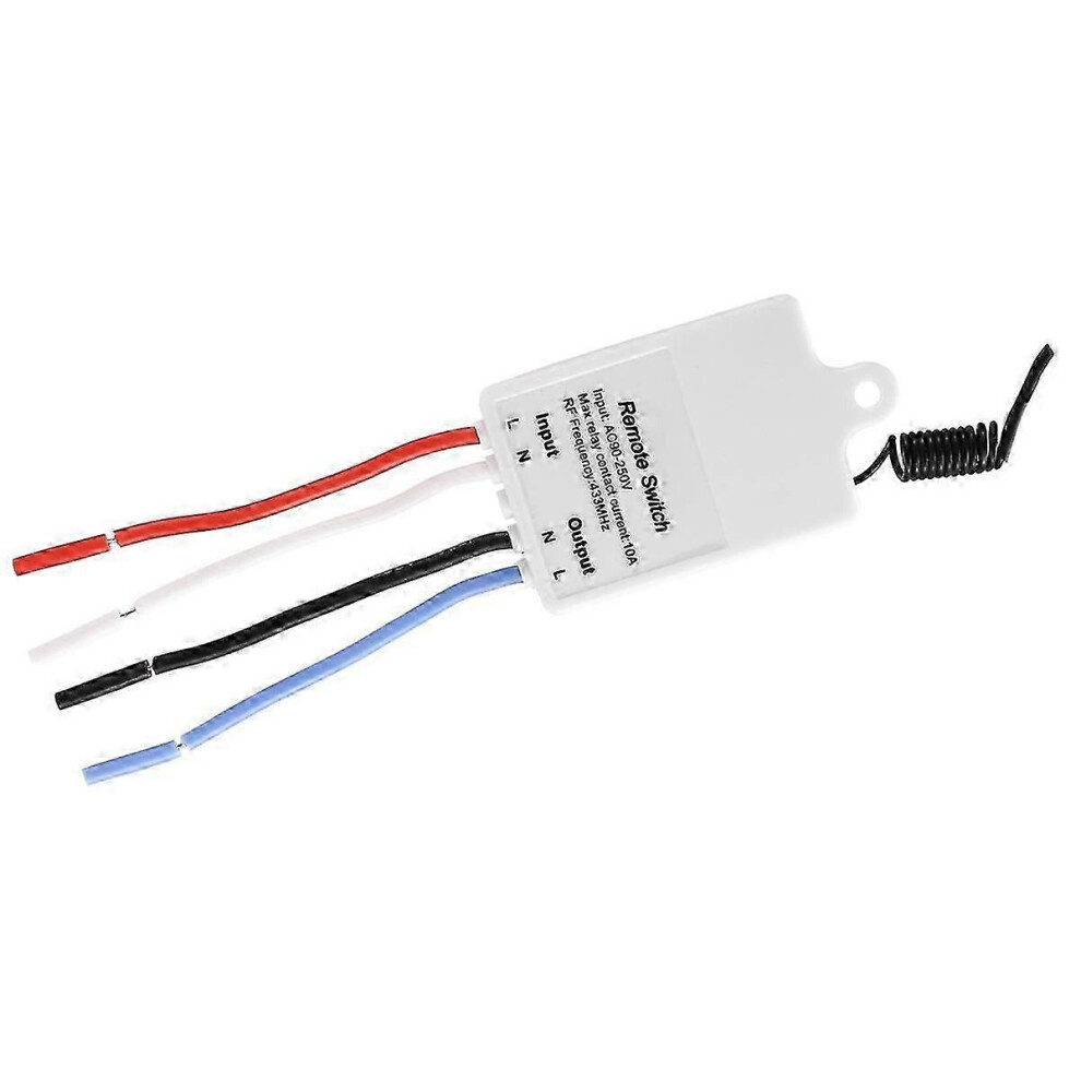 Led Light Wireless Remote Control Switch Receiver Wiring-Free Wireless Smart Switch 5415817934564