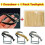 Minglan Toothpick Mini Crossbow Bow Cross Arrow Bow Toy 1