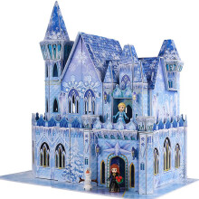 3d Early Learning Dimensional Puzzle Ice Snow Palace Princess Castle Kids Childhood Educational Toy