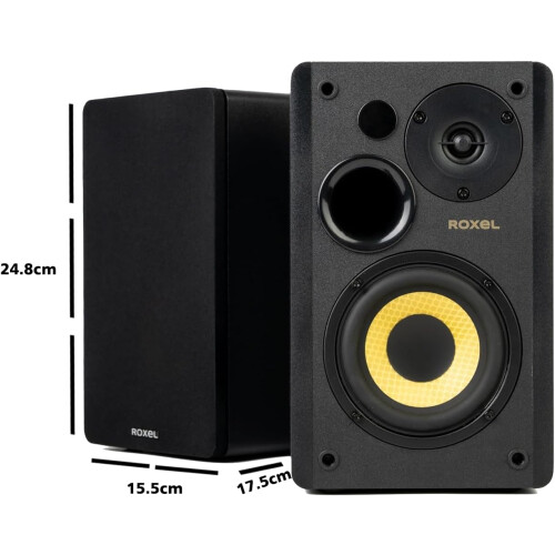 Roxel Soleil Active Bookshelf HiFi Speakers 1