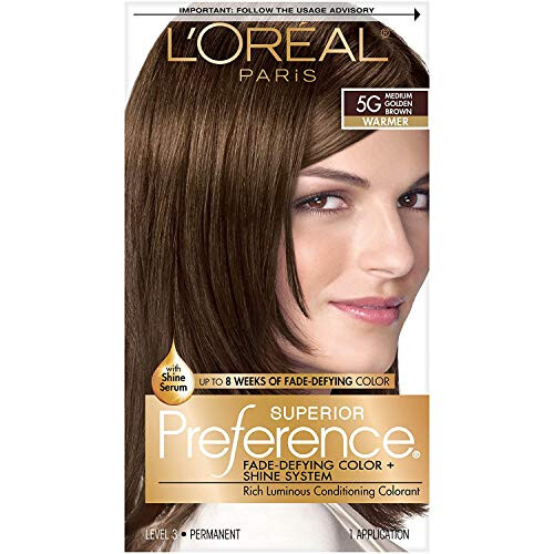 L’Oréal Paris L'Oreal Superior Preference - 5G Medium Golden Brown (Varmare) 1 Styck