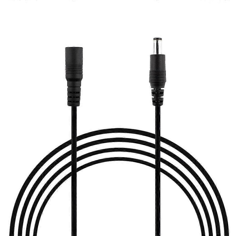 (0.5M ) Dc 12V Power Adapter Extension Cord Extension Cord Black 5415817937497