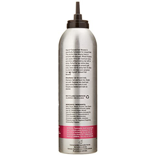 Espuma para cabello relajado Vigorol, 355 ml 1