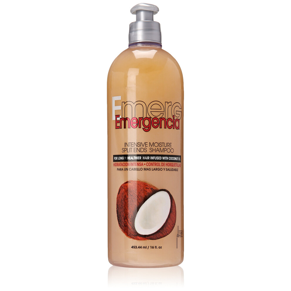 Emergencia Toque Magico Coconut Intensive Moisture Split Ends Shampoo, 16 Oz, 16 Ounces