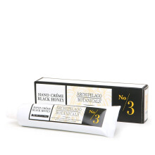 Crème pour les mains au miel noir Archipelago Botanicals | Lotion légère pour cuticules et zones sèches | Extraits de plantes (3,2 oz)