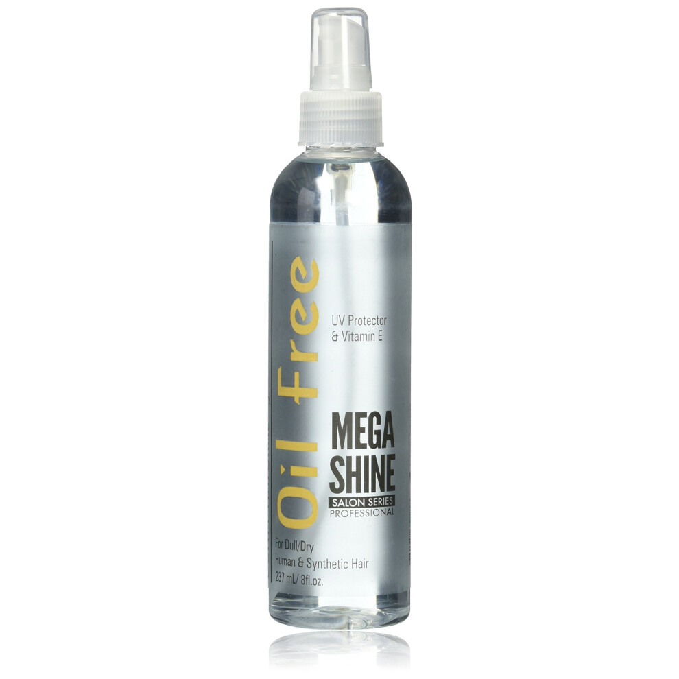 Atlas Ethnic Bonfi Natural Oil Free Mega Shine, 8 Ounce