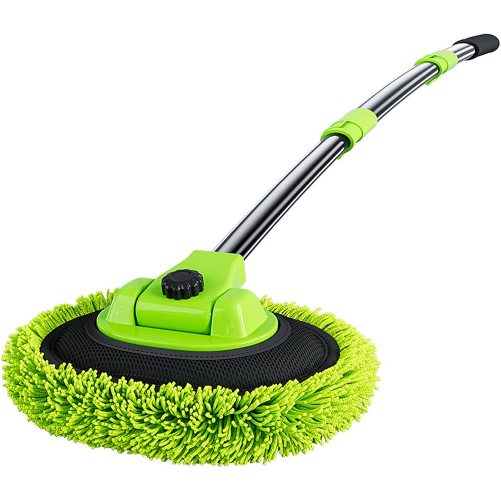 Wash Brushes For Vehicles,Extendable Car Washing Mop | Chenille Microfiber Dust Removal Tools, Automobile Detailing Accessories For Caravan, Truck,