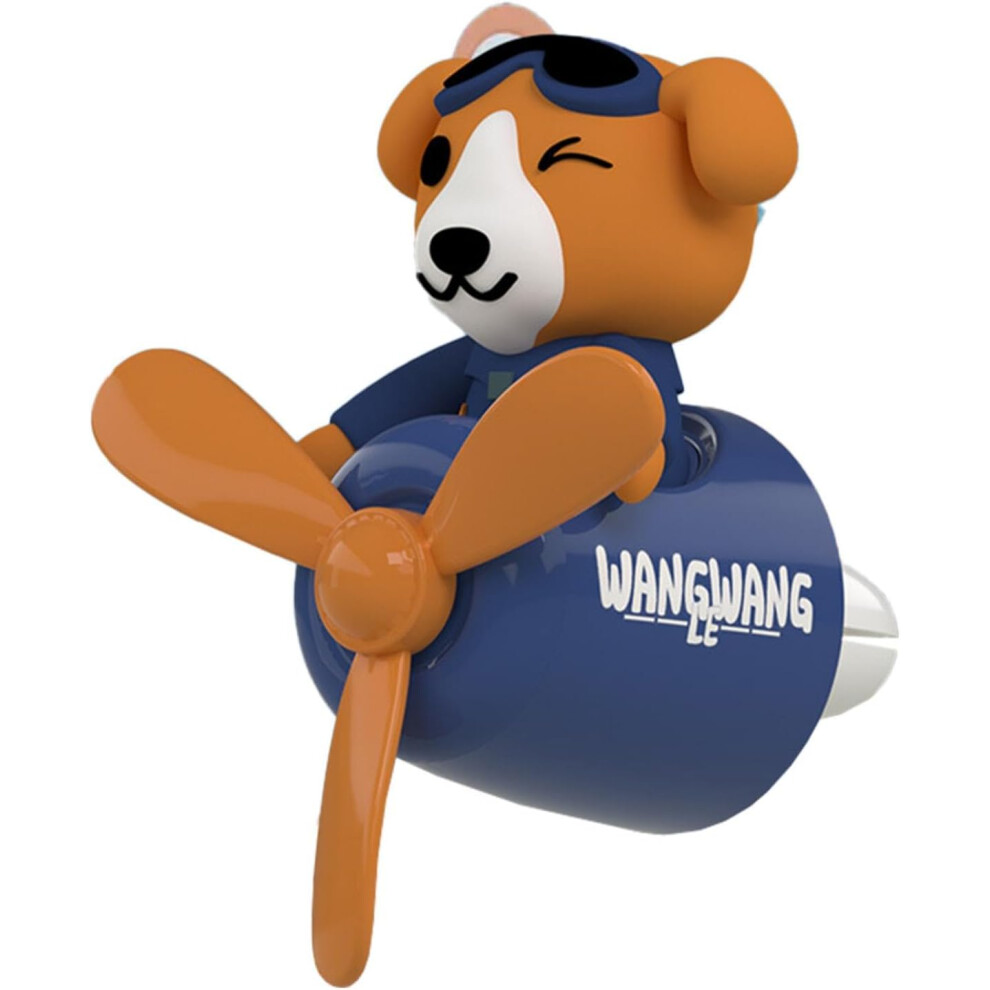 (dog) Pilot Car Air Outlet Fragrance Diffuser,Cute Animal Pilot Car Diffuser Vent Clip | Car Perfume with 2 Aromatherapy Tablets, Car Interior Decorat