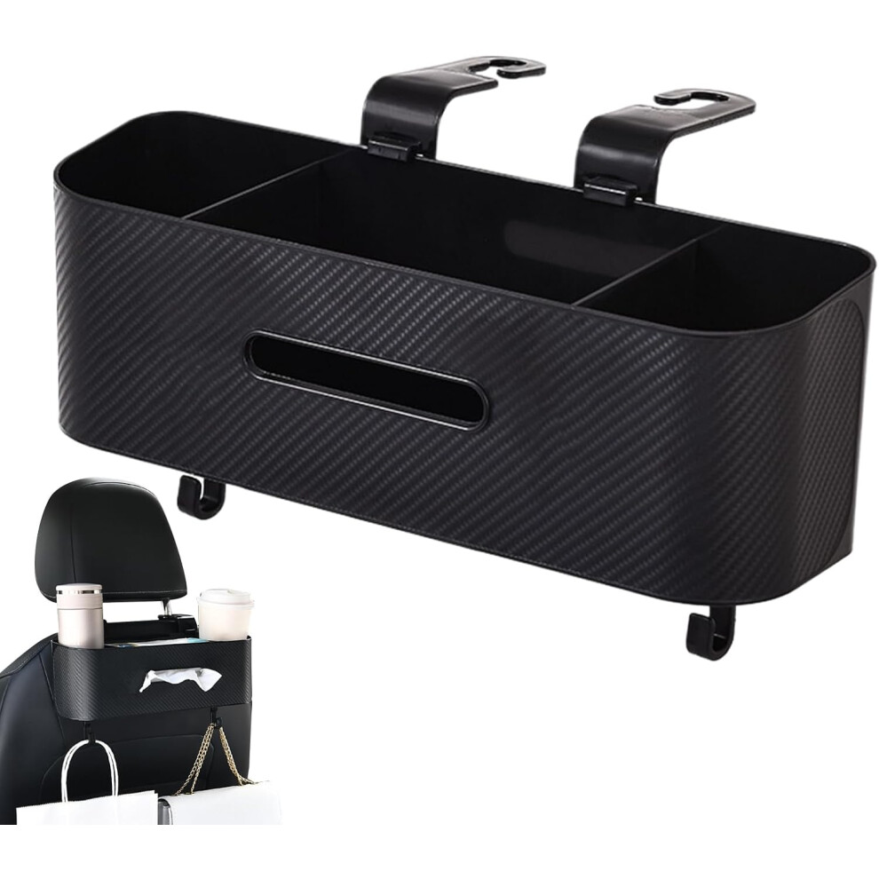 Car Seat Back Storage Box Organizer - Auto Nappen Dispenser,Large Capacity Organizer For Truck Rv, Backseat Napkin Holder 5904151507416
