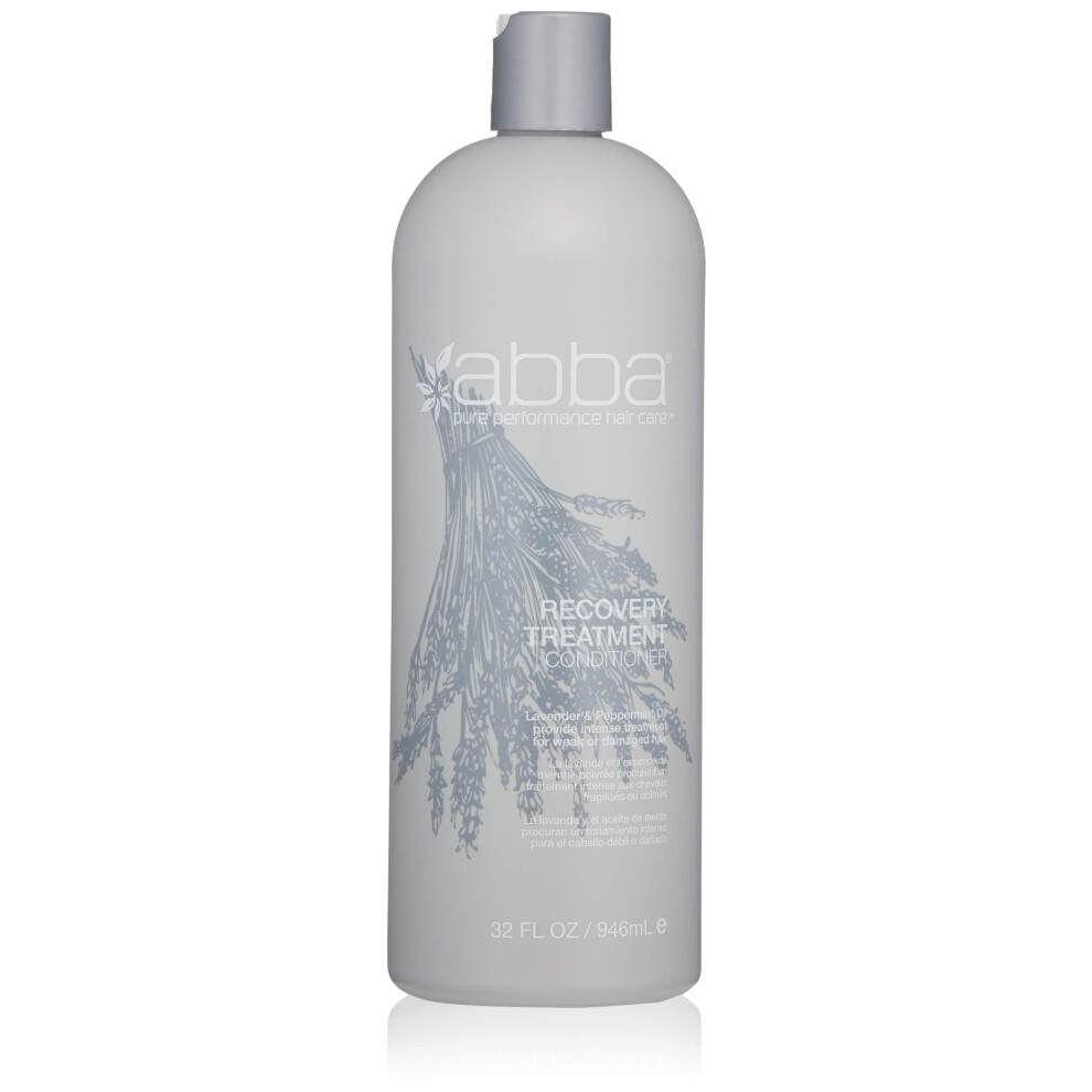 Abba Lavender Recovery Treatment Conditioner & Peppermint Oil 32 Fl Oz (Pack Of 1)
