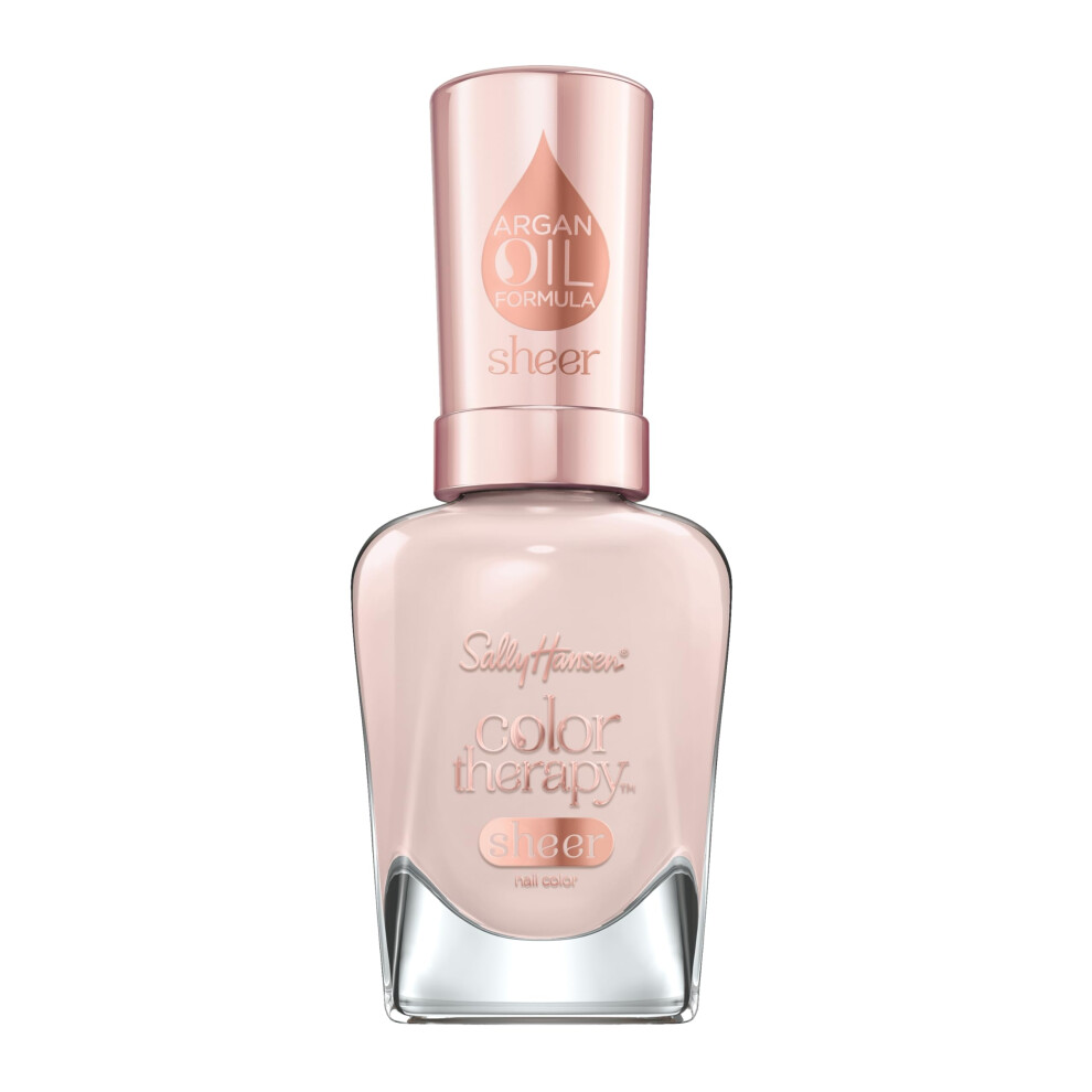 Color Therapy Nail Polish - 539 Bare Kiss by Sally Hansen for Women -
