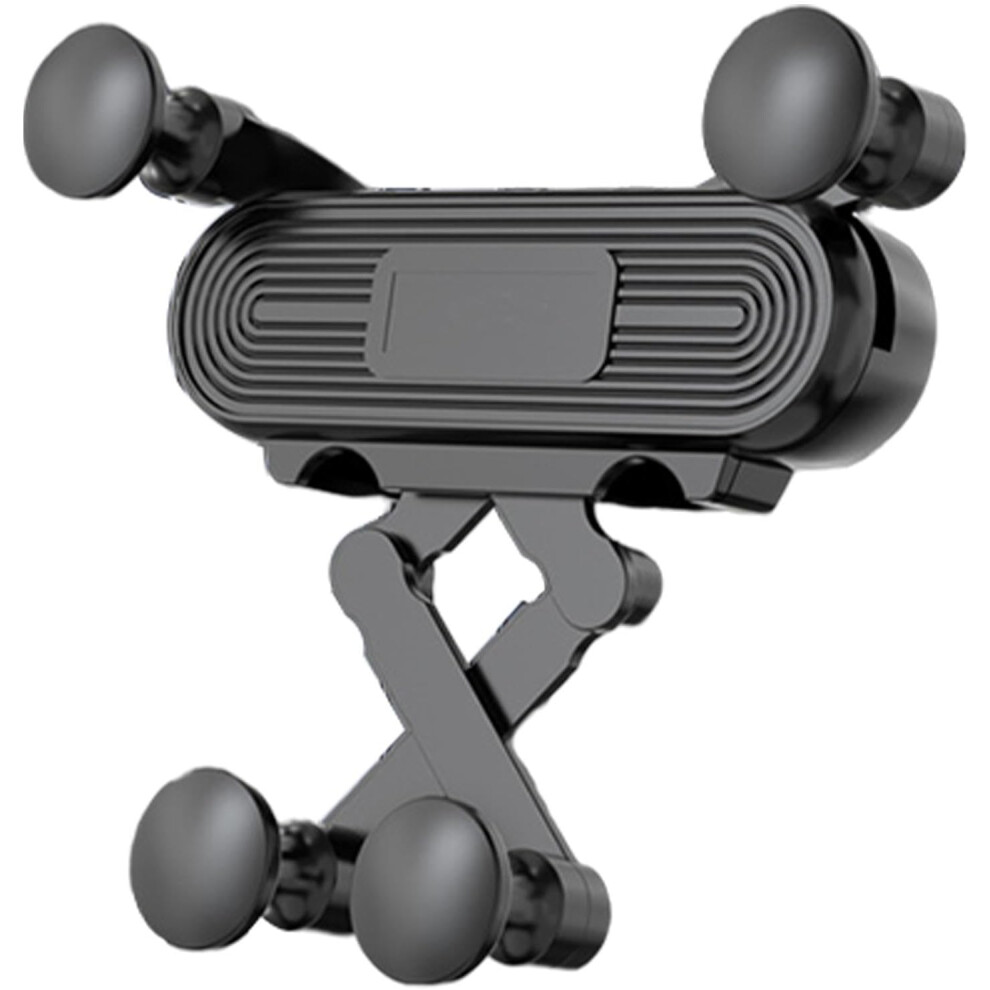 (Black) Car Vent Phone Holder - Cell Phone Automobile Cradles,360 Degree Rotating Car Vent Cell Phone Holder, Cell Phone Holder For Car Vent, Cell Pho Black