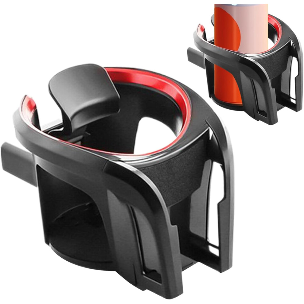 (Red) Automotive Cup Holders - Phone Holder,2 In 1 Cup Expander Vehicle Air Vent Cellphone Stand Support Adapter For Smartphones Red