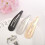 60 Pcs Clips de Cabelo com Caixa, 5 cm Clips Metálicos sem Escorregar para Estilo 3