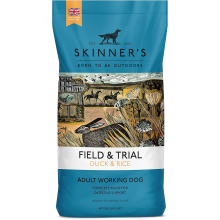 Skinners Field and Trial Duck and Rice Dry Dog Food 15kg for Adult Dogs Hypoallergenic and Sensitive