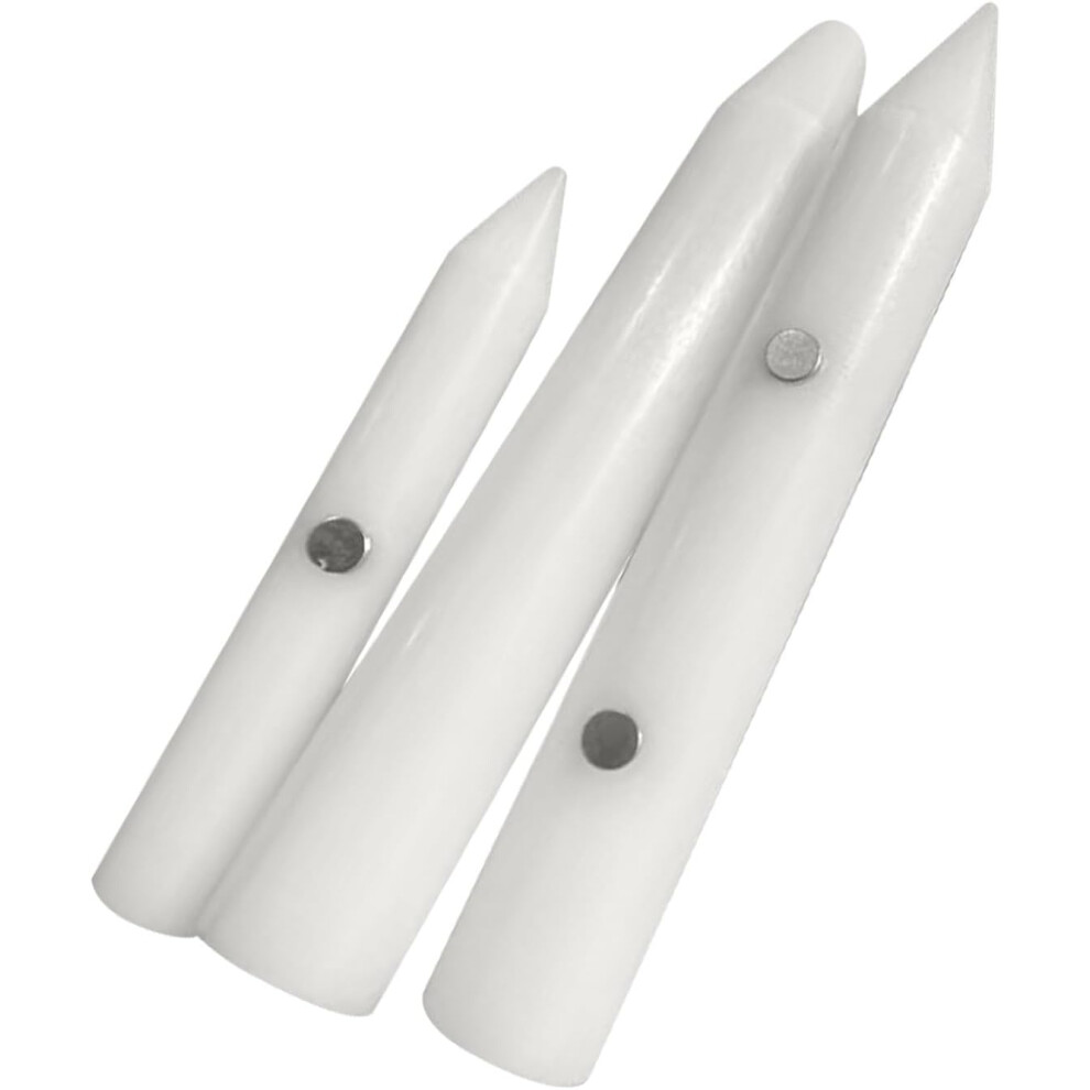 Dent Repair Tap Down Tools,3X Dent Repair Tools Nylon Tap Down Pens | Automotive Maintenance Accessories Damage Fix Magnetic Gadgets For Home White