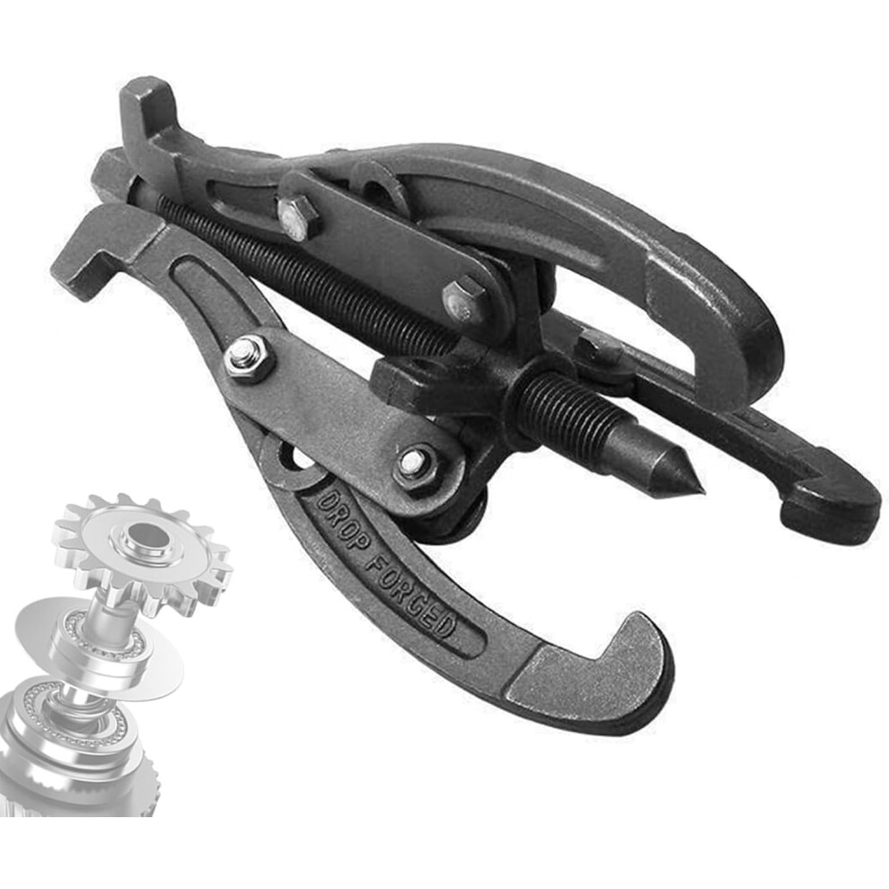 (3 inches) Motorcycle Bearing Puller | Heavy Duty Bearing Puller Extractor,Gear Puller Bearing Splitter, Bearing Separator Three Jaw Bearing Tool, Pul