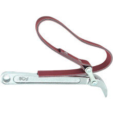 (12-inch Belt Filter Wrench (Card-mounted)) Filter Wrench Strap,Spanner Wrench Disassembly Tool | Adjustable Wrench Pipe Wrench, Oil System Tools with Rubber Belt, Oil Filter Remover, Oil