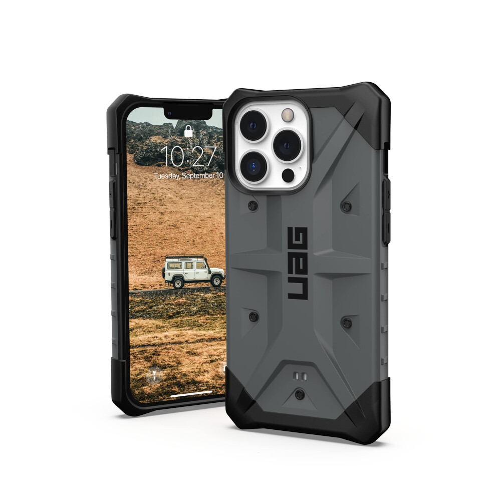 URBAN ARMOR GEAR UAG Designed for iPhone 13 Pro H lle Grau Silber Rugge