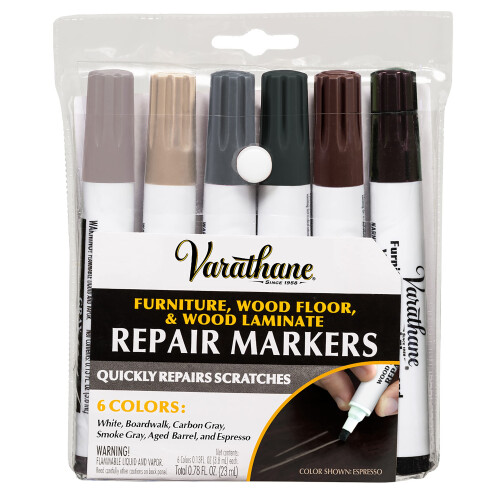 Varathane 374189 Houtbeits Herstelmarker Kit, Assorted Cool Tone