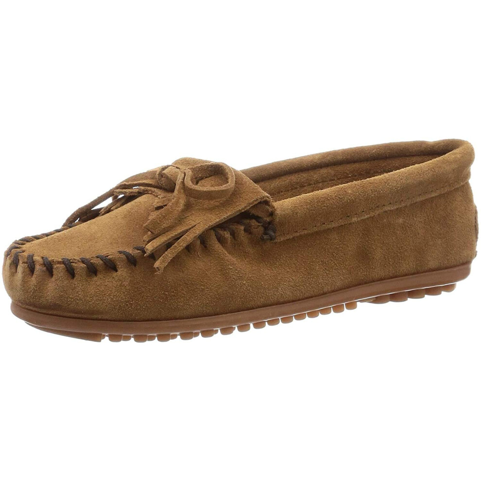 Mocassino Kilty Da Donna Minnetonka, Marrone Polvere, Taglia 8 M Us-image