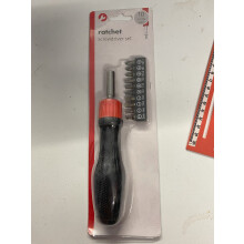 RACHET SCREWDRIVER SET