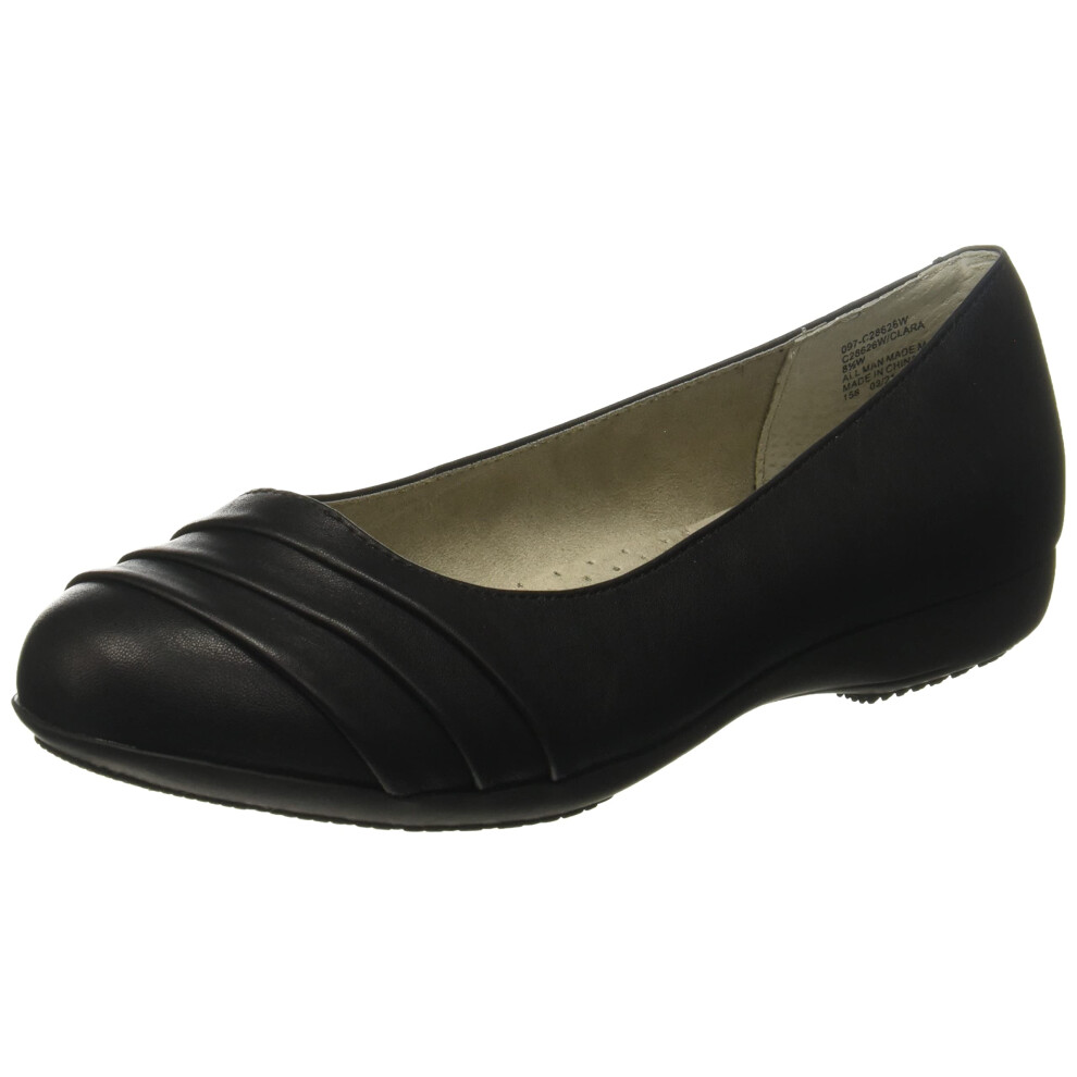 Ballerines plates pour femme CLIFFS BY WHITE MOUNTAIN Clara, noir, lisse, 65 M