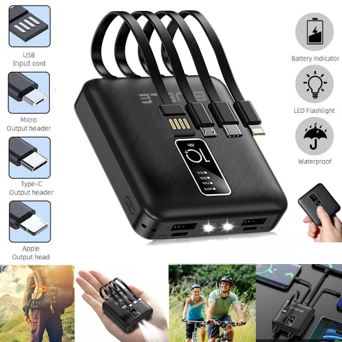 Portable 9000000mah Power Bank Pack 2 USB LED Pack Battery Charger
