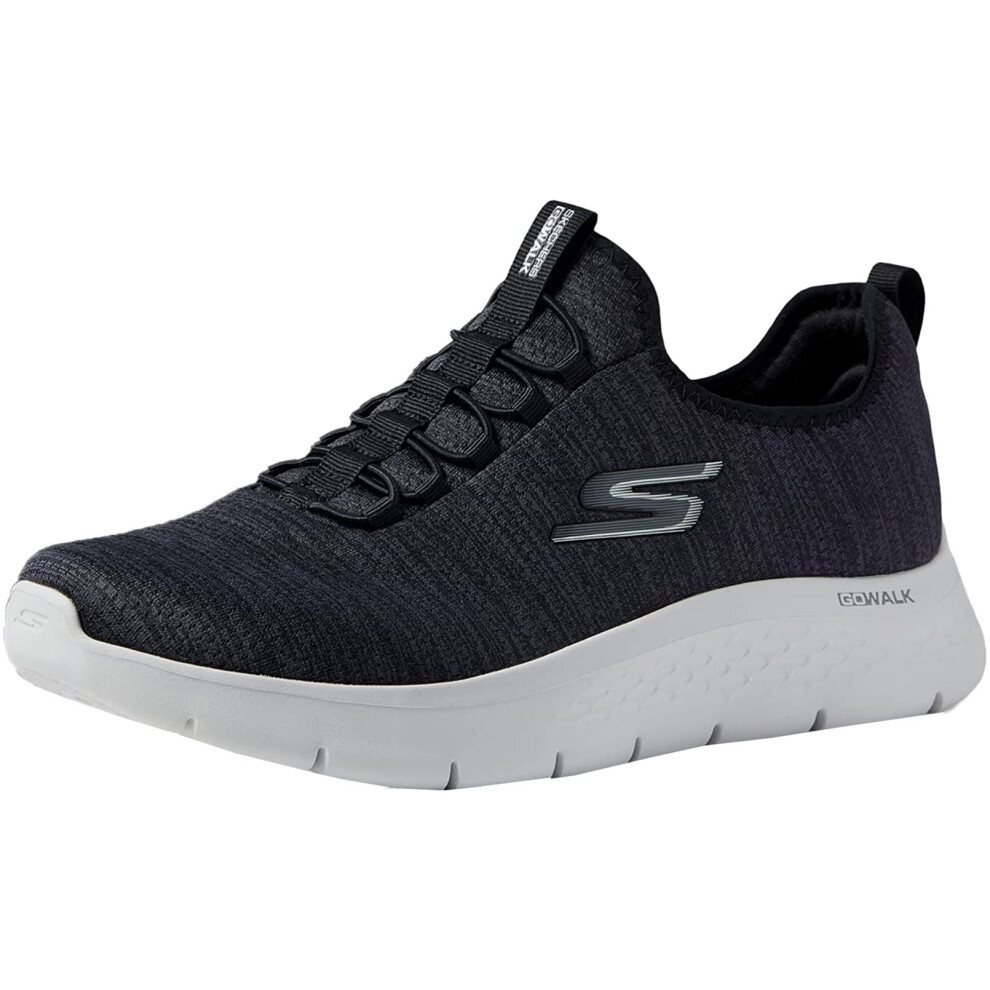 Skechers Mens gowalk Flex-Athletic Slip-On casual Walking Shoes with Air cooled Foam Sneakers  BlackWhite 2  16