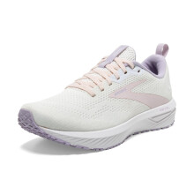 Brooks Womens Revel 6 neutrale hardloopschoen - Marshmallow/roze/paars - 9 medium