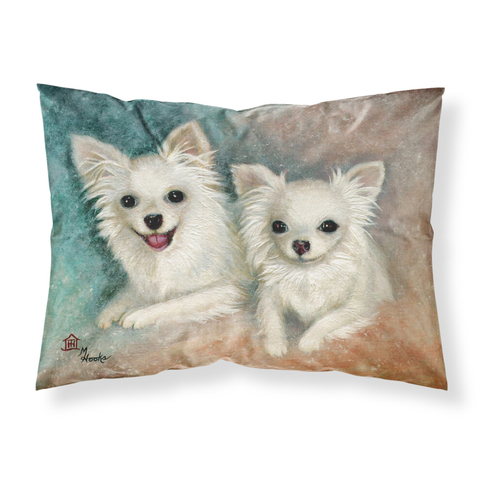 Caroline's Treasures MH1064PILLOWCASE Taie d'oreiller standard en tissu Chihuahua The Siblings, grande taille, multicolore