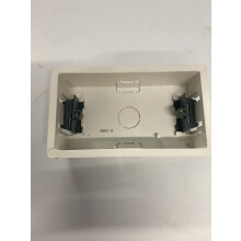2 Gang 35mm Double Dry Lining Plasterboard Wall Mounting Back Box