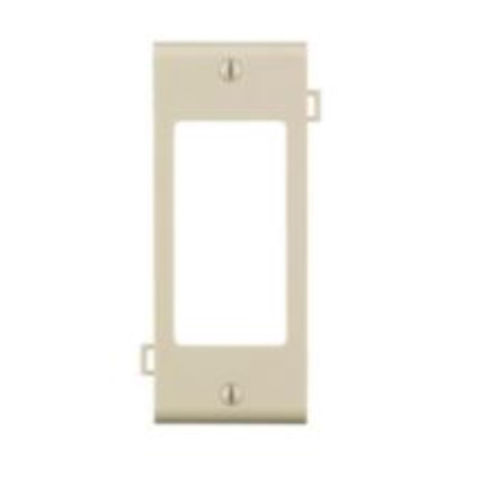 Photos - Other Electrical Equipment Leviton SEC END WALL PLAT 1GANG  3006987 (Pack of 1)