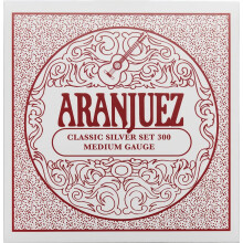 Aranjuez Strings - Spanske guitarstrenge - Nylon Klassiske guitarstrenge - Cuerdas Para Guitarra (klassisk s?lv 300)