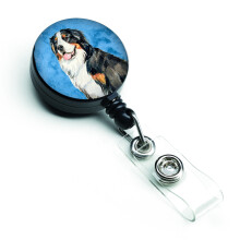 """"Caroline's Treasures Blue Bernese Mountain Dog Retractable Badge Reel Multicolor (LH9379BUBR)""""