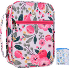 G-LEACE B   blia Caso/Livro Capa Floral Padr   o com ajustes de al   a para tamanho padr   o B   blia Presentes do Dia das M   es 9.5x6.7x2.5 em
