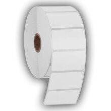 2,25"" x 1,25"" suoral mp rei'itetyt tarrat viivakoodien osoitel hetyksille - yhteensopiva Zebra Rollo Godexin ja muiden kanssa (valkoinen 6 rullaa