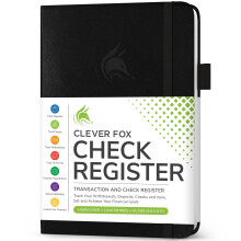 Clever Fox Checkregisterboek - Deluxe Transactieregister Accounti
