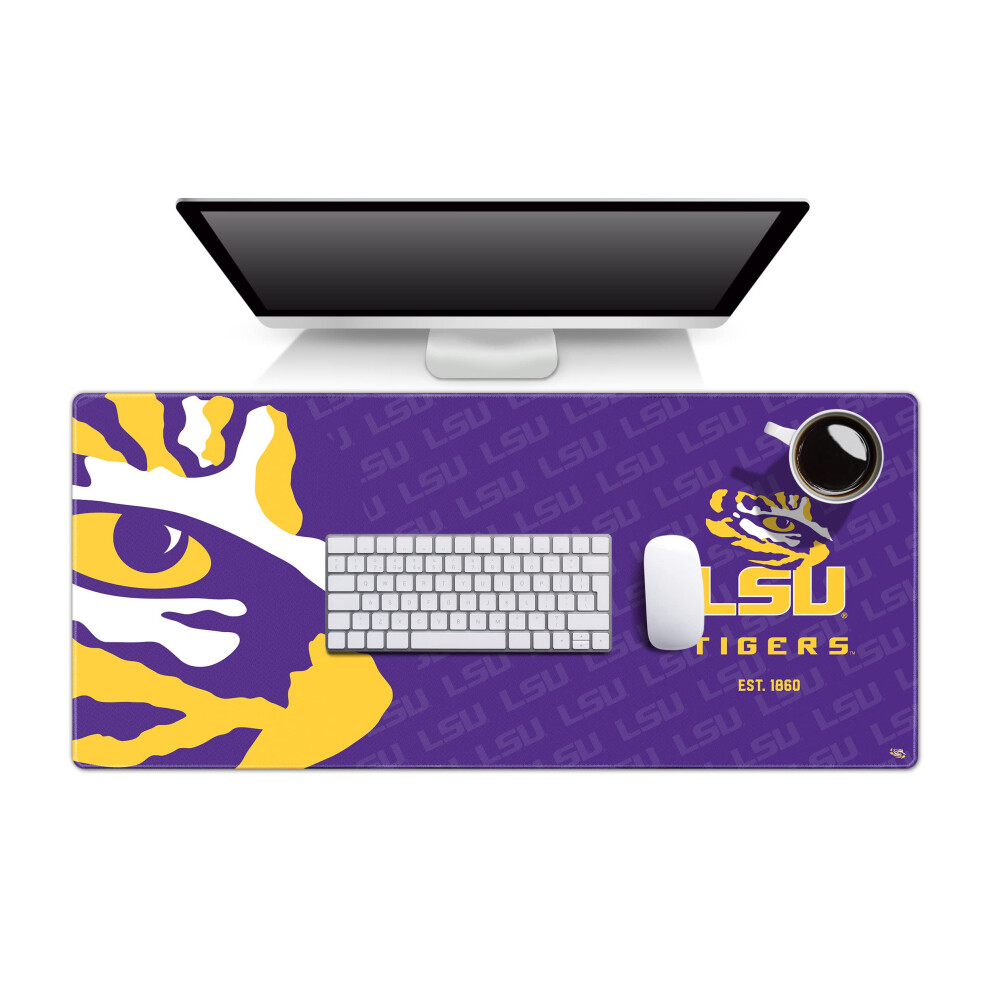 Youthefan Ncaa Lsu Tigers Logo Series Desk Pad 810081900409