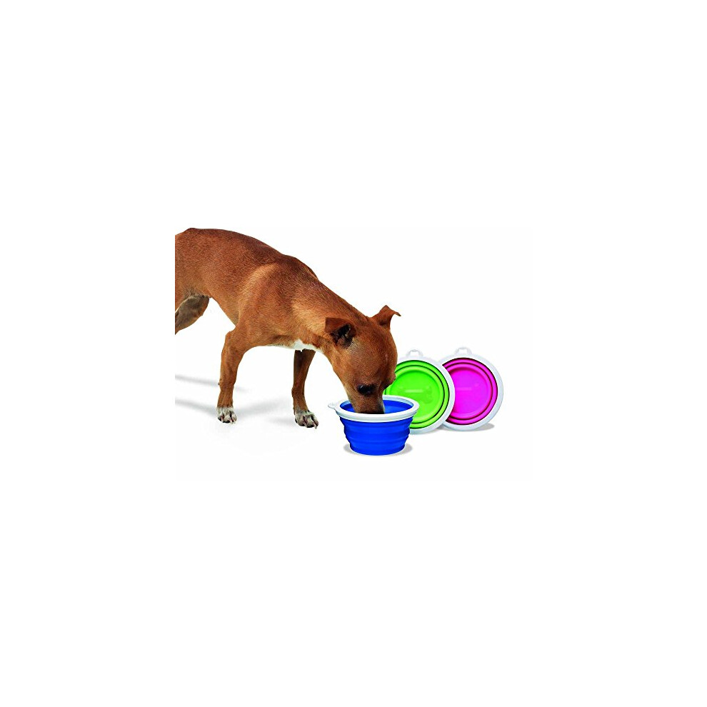 Bamboo 810281 Faltbarer Reisenapf F R Haustiere, 1 Tasse, Sortiert-image