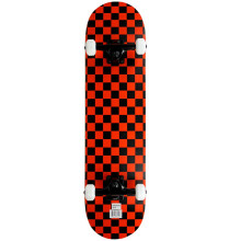 Skateboard Krown Rookie Checker cierna/cerven 7,75""""
