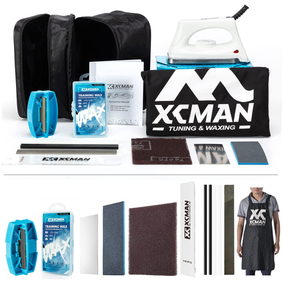 Kit Complet De R Glage Et De Fartage De Ski Et De Snowboard Xcman Avec Fer Farter-image