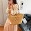 Bucket bag woven shoulder bag 3