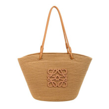 Bucket bag woven shoulder bag