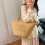 Bucket bag woven shoulder bag 2