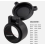 (58.5) Scope Flip Up Cap Quick Spring Protection Objective Lense Lid Lens Cover 3