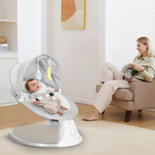 Bluetooth Baby Swing Electric Baby Rocking Chair Infant Cradle Bouncer