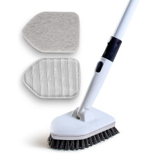 Moku Home Shower Scrubber 3 in 1 Extendable Long Handle 58"" Cleaning